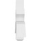Ekena Millwork Davenport Architectural Grade PVC Gable Bracket, 60"W x 17 1/2"H x 4"D x 4"F, 7/12 Pitch GBP060X18X0404DAV00 - alternate 4